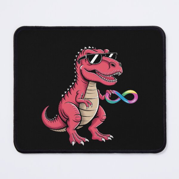 Item preview, Red Instead Autism Dino Autism Awareness Acceptance Kids designed and sold by Hofersofer.