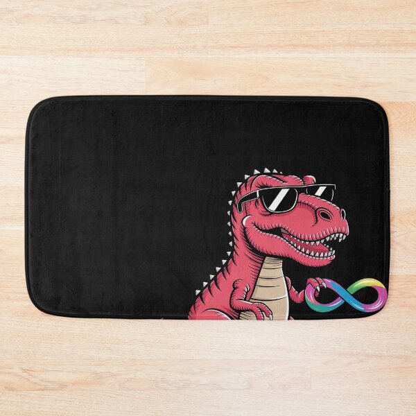 Item preview, Red Instead Autism Dino Autism Awareness Acceptance Kids designed and sold by Hofersofer.