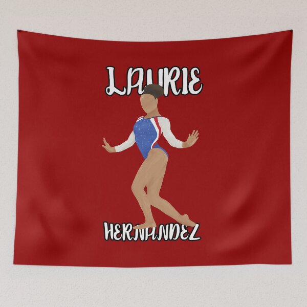 Item preview, Laurie Hernandez Gymnastics Art with Name designed and sold by Cherries4.