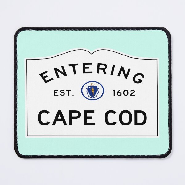 Item preview, Entering Cape Cod Road Sign - Cape Cod, Massachusetts designed and sold by SouthShorePics.