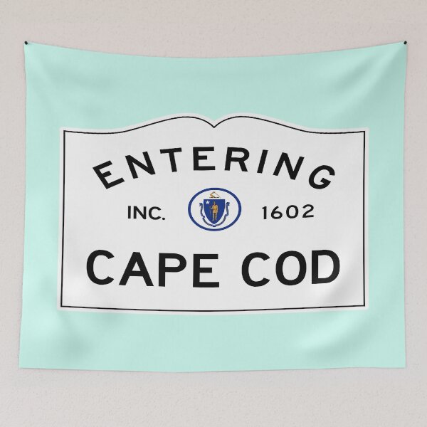 Item preview, Entering Cape Cod Road Sign - Cape Cod, Massachusetts designed and sold by SouthShorePics.