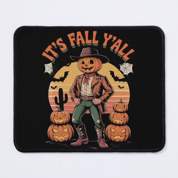 Item preview, It's Fall Y'all Halloween Pumpkin Cowboy Western designed and sold by JaskconLIfe23.
