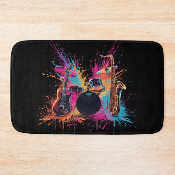 Item preview, Vibrant Jazz Fusion Instruments designed and sold by RkskArt.