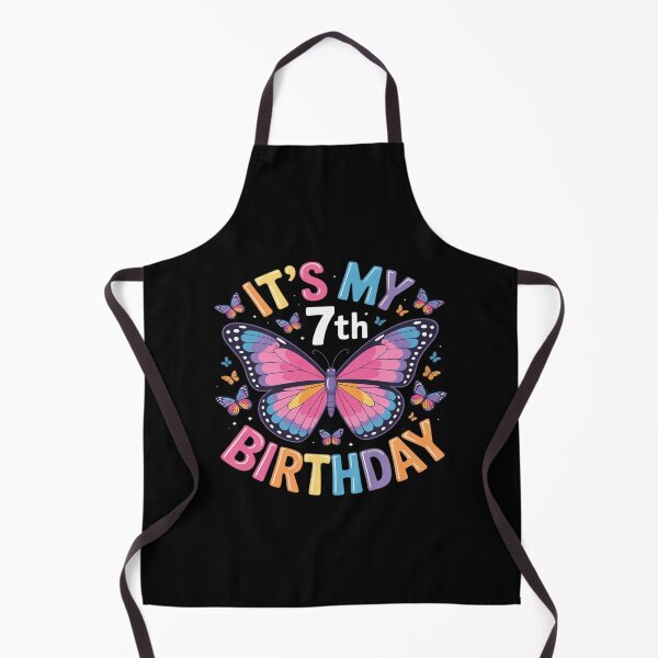 Item preview, It's My 7th Birthday Butterfly Theme 7 Year Old Party Girl designed and sold by JaskconLIfe23.
