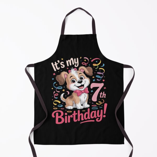 Item preview, it's my 7th birthday dog lover theme 7 years old puppy girl designed and sold by JaskconLIfe23.
