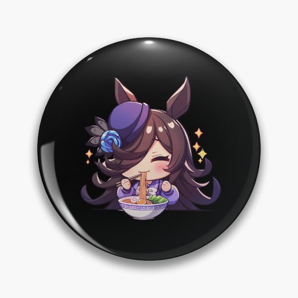 Item preview, Rice Shower Uma Musume Pretty Derby Anime Kawaii Chibi Ramen Scene designed and sold by Raslbazola.