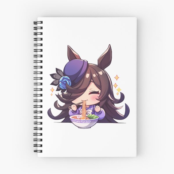 Item preview, Rice Shower Uma Musume Pretty Derby Anime Kawaii Chibi Ramen Scene designed and sold by Raslbazola.