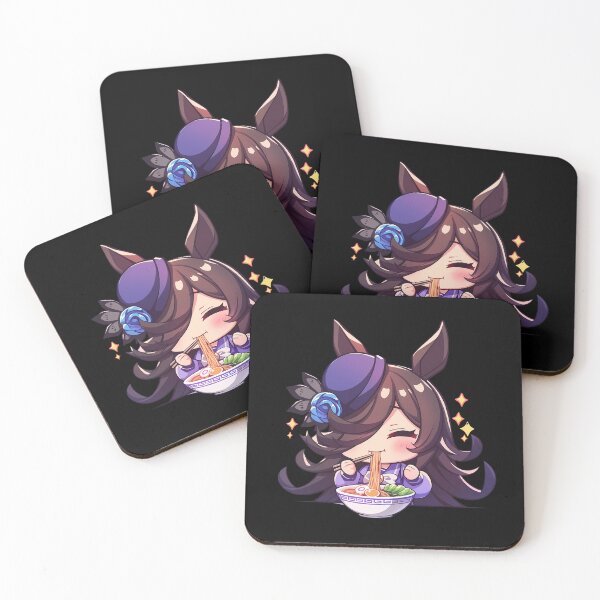 Item preview, Rice Shower Uma Musume Pretty Derby Anime Kawaii Chibi Ramen Scene designed and sold by Raslbazola.