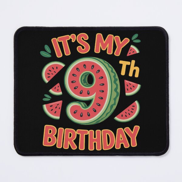 Item preview, It's My 9th Birthday Watermelon Lovers Summer Vacation designed and sold by JaskconLIfe23.