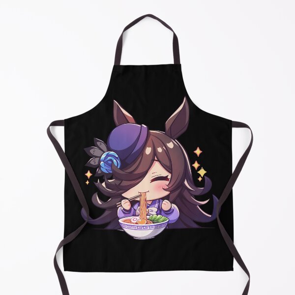 Item preview, Rice Shower Uma Musume Pretty Derby Anime Kawaii Chibi Ramen Scene designed and sold by Raslbazola.