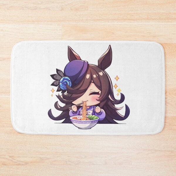 Item preview, Rice Shower Uma Musume Pretty Derby Anime Kawaii Chibi Ramen Scene designed and sold by Raslbazola.