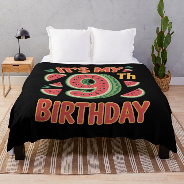 Item preview, It's My 9th Birthday Watermelon Lovers Summer Vacation designed and sold by JaskconLIfe23.
