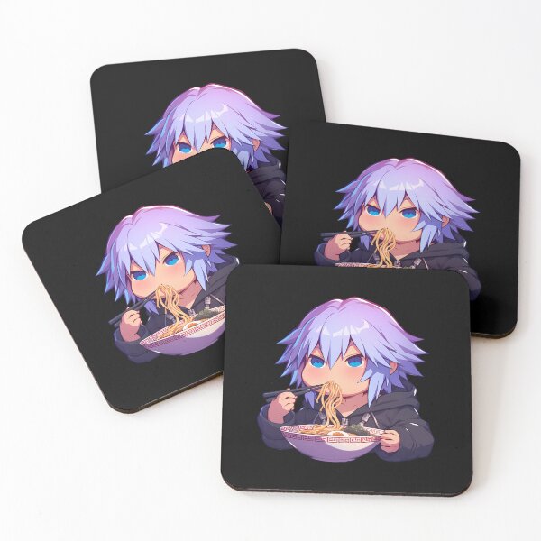 Item preview, Riku Kingdom Hearts Anime Kawaii Chibi Ramen Scene designed and sold by Raslbazola.