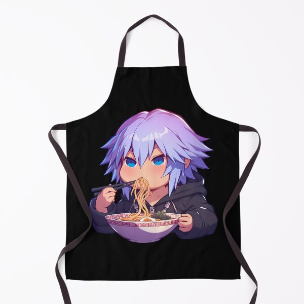Item preview, Riku Kingdom Hearts Anime Kawaii Chibi Ramen Scene designed and sold by Raslbazola.