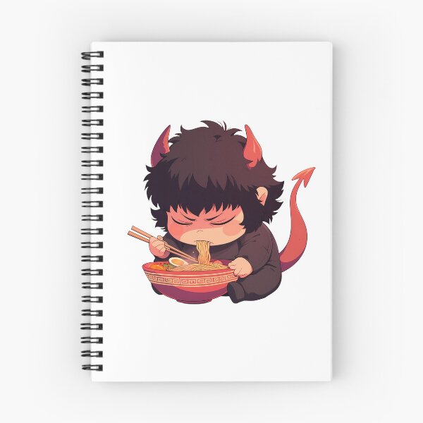 Item preview, Akira Fudo Devilman Crybaby Anime Kawaii Chibi Ramen Moment designed and sold by Raslbazola.
