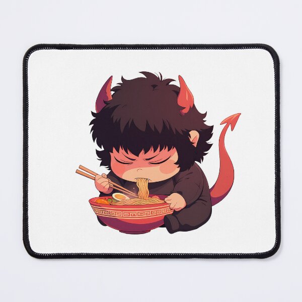 Item preview, Akira Fudo Devilman Crybaby Anime Kawaii Chibi Ramen Moment designed and sold by Raslbazola.