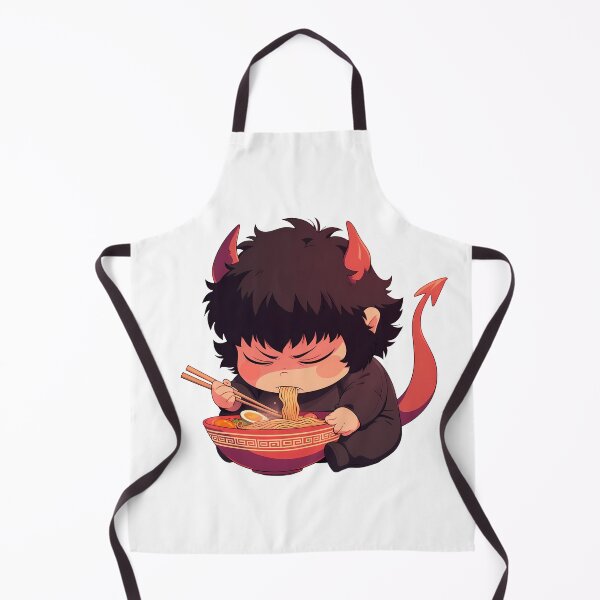 Item preview, Akira Fudo Devilman Crybaby Anime Kawaii Chibi Ramen Moment designed and sold by Raslbazola.