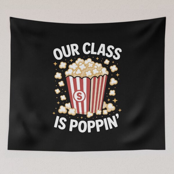 Item preview, Cute Teacher Popcorn Day designed and sold by VENOM0RIOT.