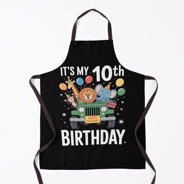 Item preview, It's My 10th Birthday Zoo Safari Jungle Animals designed and sold by JaskconLIfe23.