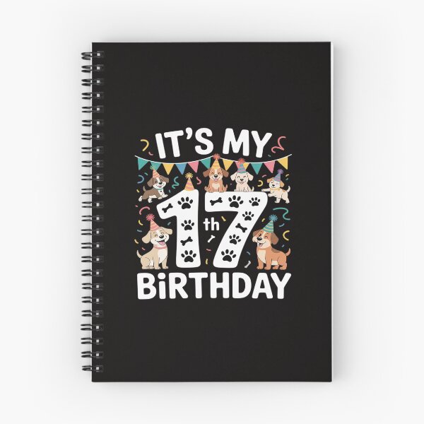 Item preview, It's My 17th Birthday Dog Themed 17 Year Old Dog Lover Party designed and sold by JaskconLIfe23.