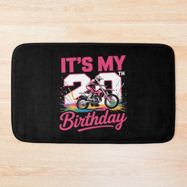 Item preview, It's My 20th Birthday Dirt Bike MX Motocross Theme Party designed and sold by JaskconLIfe23.