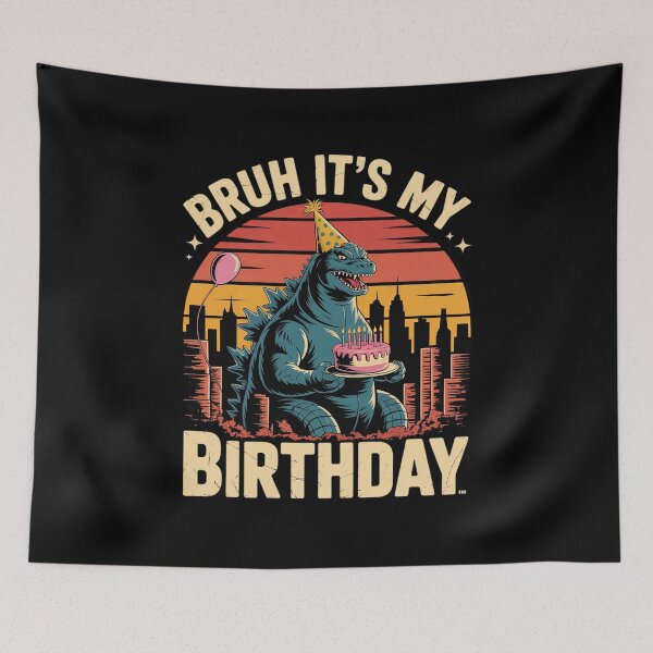 Item preview, It's My Birthday Kaiju Birthday Party Japan Monster Dinosuar designed and sold by JaskconLIfe23.