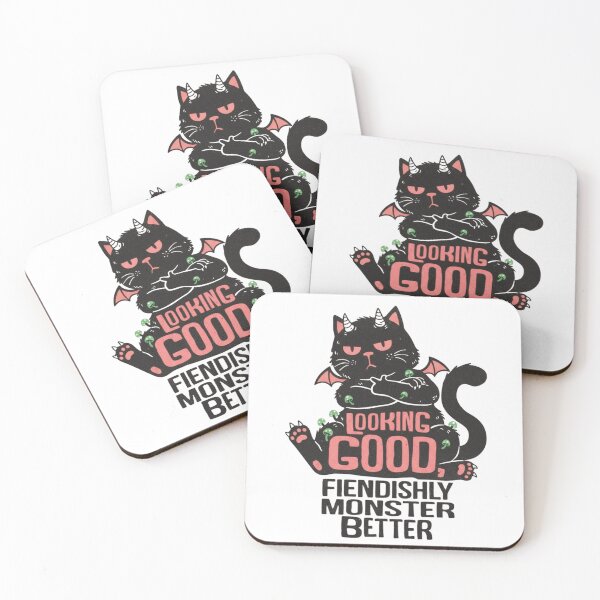 Item preview, Looking Good Monster Cat designed and sold by ML Digitals.