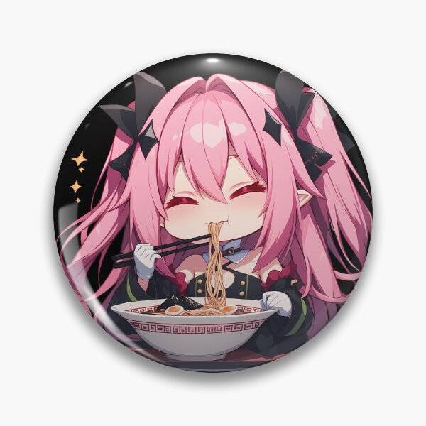 Item preview, Krul Tepes Seraph Of The End Anime Girl Kawaii Chibi Ramen Scene designed and sold by Raslbazola.