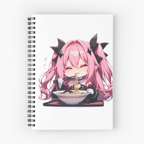Item preview, Krul Tepes Seraph Of The End Anime Girl Kawaii Chibi Ramen Scene designed and sold by Raslbazola.