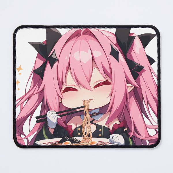 Item preview, Krul Tepes Seraph Of The End Anime Girl Kawaii Chibi Ramen Scene designed and sold by Raslbazola.