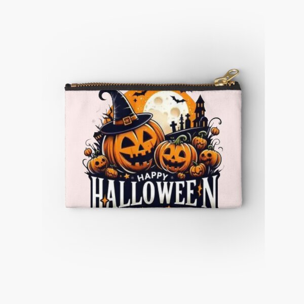 Item preview, Happy Halloween Pumpkins Under the Moon designed and sold by SoftyDesigns.