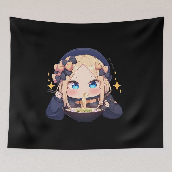 Item preview, Foreigner Abigail Williams Fate Grand Order Anime Girl Kawaii Chibi Ramen Feast designed and sold by Raslbazola.