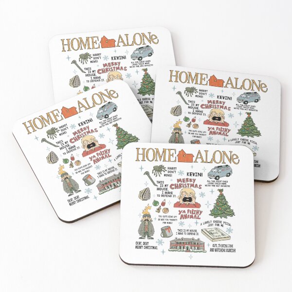 Item preview, Home Alone Christmas Chaos Art – Funny Holiday Doodle Illustration designed and sold by Casey Damian.