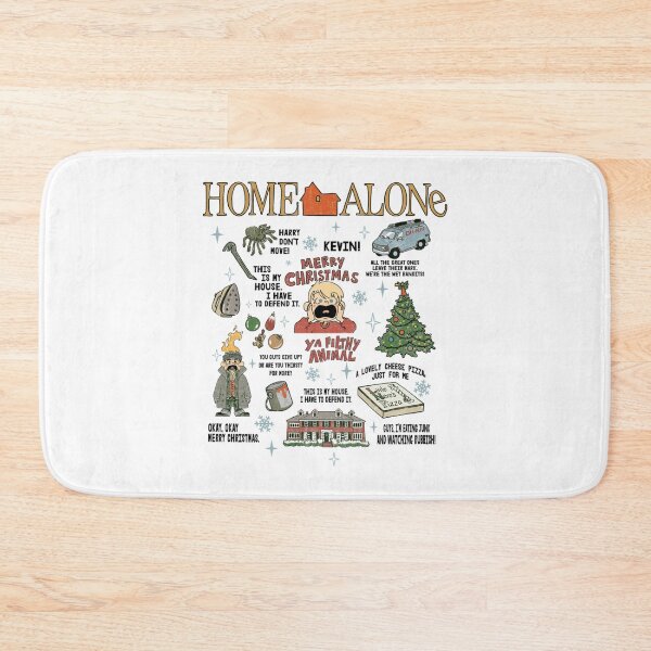 Item preview, Home Alone Christmas Chaos Art – Funny Holiday Doodle Illustration designed and sold by Casey Damian.