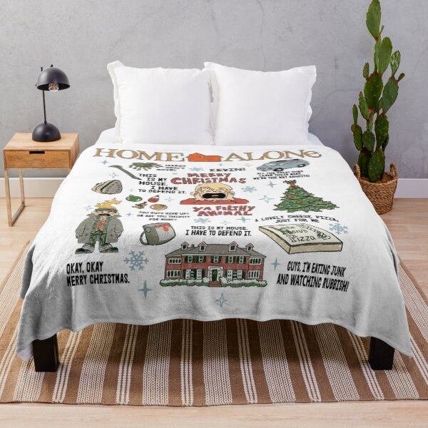 Item preview, Home Alone Christmas Chaos Art – Funny Holiday Doodle Illustration designed and sold by Casey Damian.
