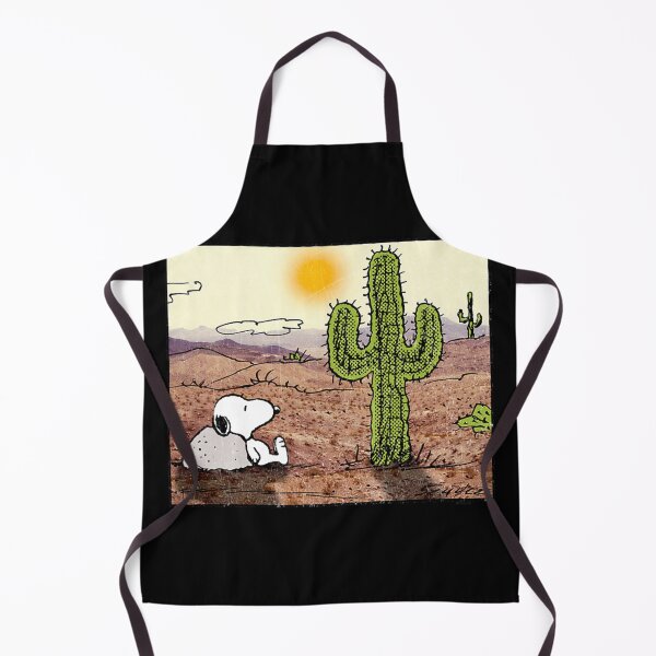 Item preview, Peanuts Desert Daydream Art – Calm Retro Landscape Illustration designed and sold by Casey Damian.