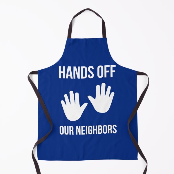 Item preview, Hands off our neighbors  designed and sold by Rachel the Artist .