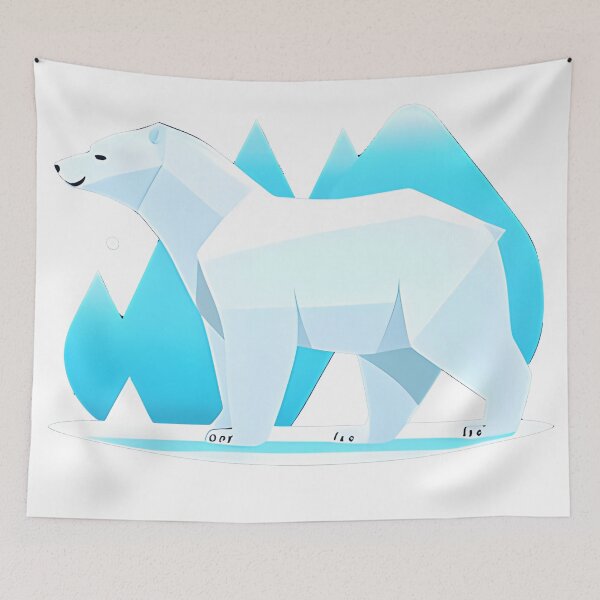 Item preview, white bear designed and sold by aliraweb.