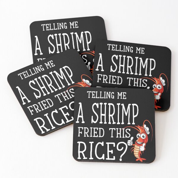 Item preview, Bold Shrimp Fried Rice Pun T-Shirt designed and sold by LarryMBrown.