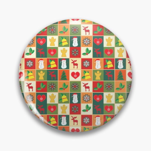 Aperçu de l'œuvre Motifs de Noël classiques créée et vendue par simpleones.
