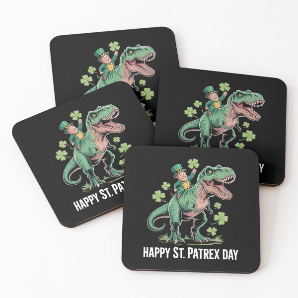 Item preview, Dino St Patricks Day Toddler Boys Leprechaun designed and sold by Bandikonsalez.