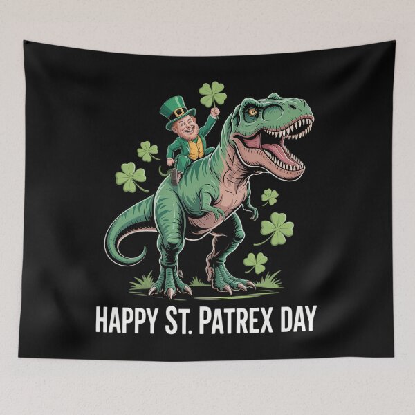 Item preview, Dino St Patricks Day Toddler Boys Leprechaun designed and sold by Bandikonsalez.