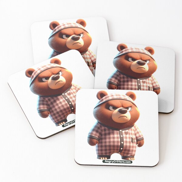 Item preview, Angry Bear in Pajamas designed and sold by Angry Critters.