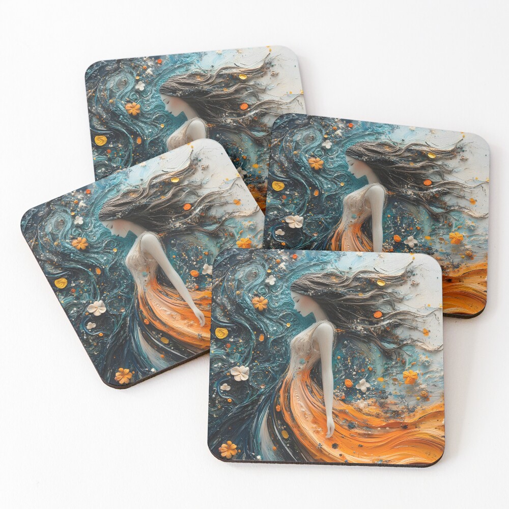 Item preview, Coasters (Set of 4) designed and sold by Raphaelle83.
