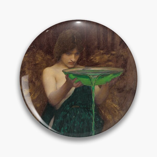 Item preview, Dark Feminine Sorceress Circe Invidiosa  designed and sold by Wistful Academic.