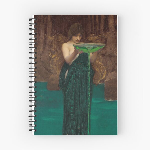 Item preview, Dark Feminine Sorceress Circe Invidiosa  designed and sold by Wistful Academic.
