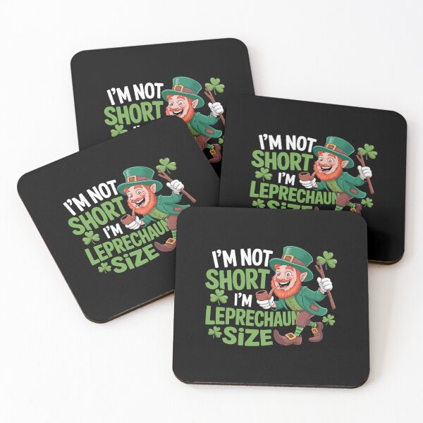 Item preview, I'm Not Short I'm Leprechaun Size St Patricks Day Irish designed and sold by Bandikonsalez.