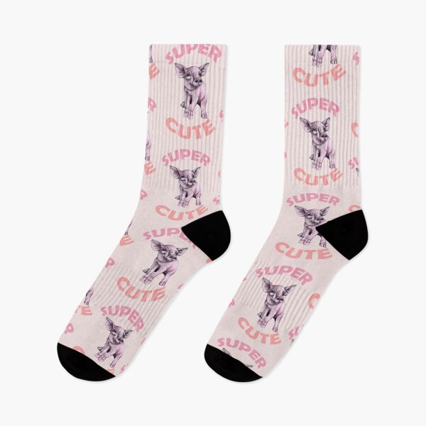 Item preview, Super Cute Pig – Adorable Pink Piglet Illustration designed and sold by Flower Magic .