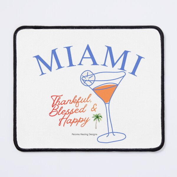 Item preview, MIAMI cocktail glass designed and sold by PalomaHealing24.