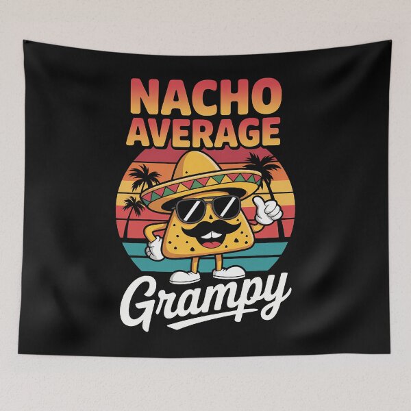 Item preview, Funny Nacho Average Grampy Grandpa Cinco De Mayo designed and sold by Bandikonsalez.